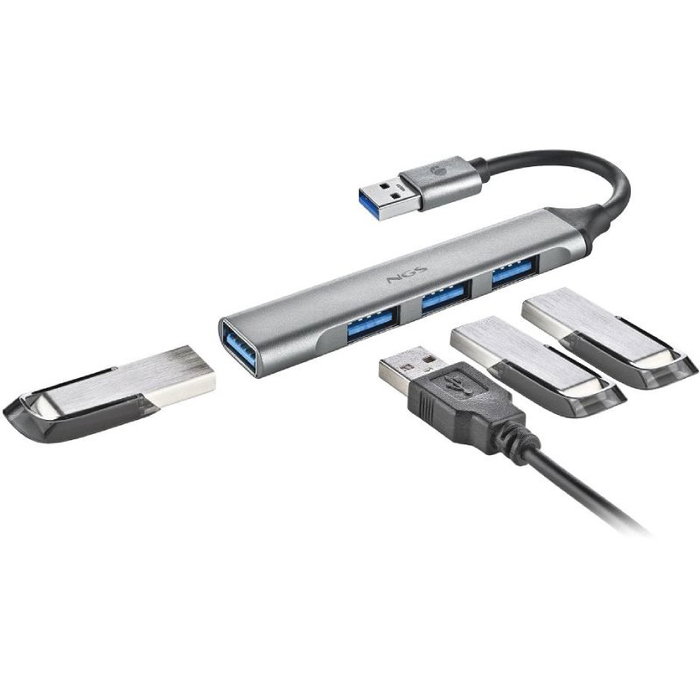 HUB 4 PUERTOS USB IHUB MICRO NGS